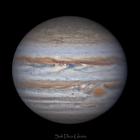 Planet Jupiter, Snimljen 6.10.2023. Teleskopom Celestron 8 Promjera 203mm I arine Daljine F=2032mm.