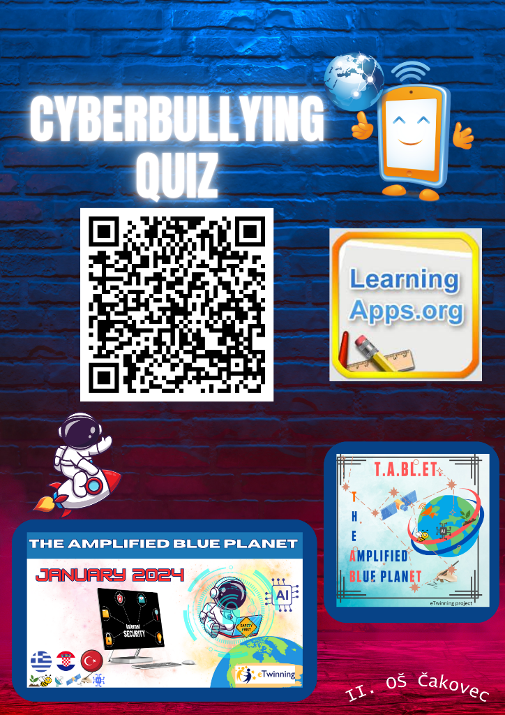 LearningApps Cyberbullying Quiz - eTwinning