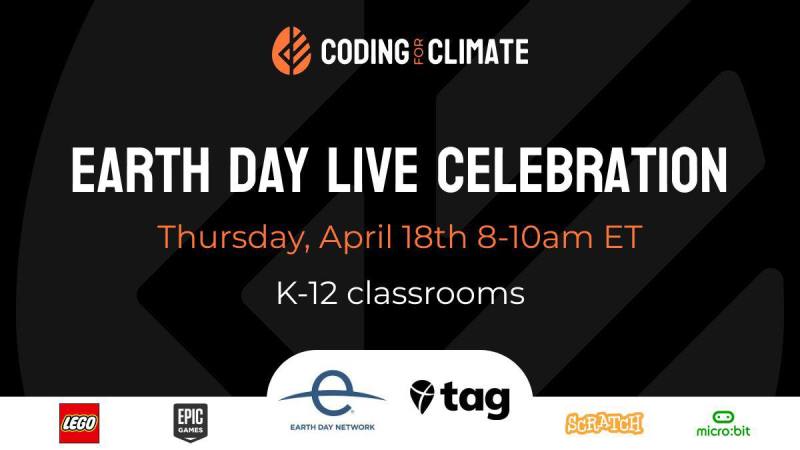 live event Coding for Climate 2024 - Earth Day
